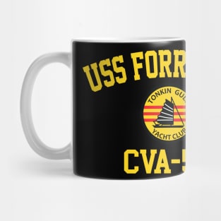 USS Forrestal CVA-59 Tonkin Gulf Yacht Club Mug